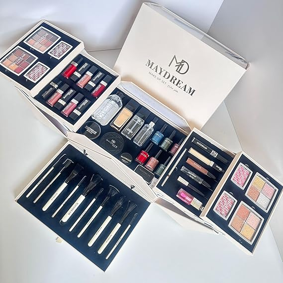 بوكس مكياج Mi Dream الكامل – أدوات تجميل متعددة وسهلة الاستخدام